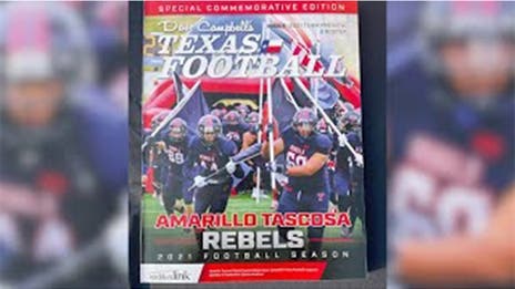 Suddenlink Commemorative Edition of Dave Campbell's Texas Football Magazine: Tascosa Rebels