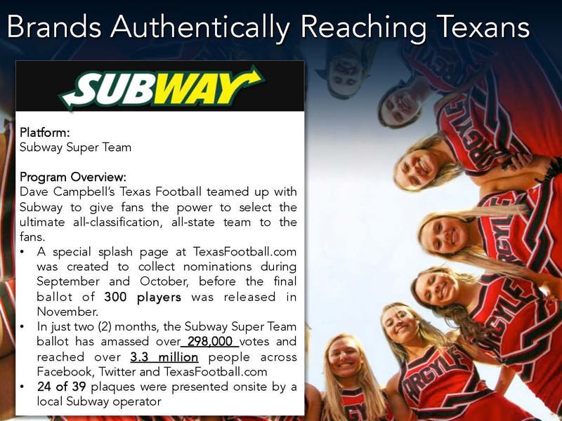 Subway Super Team