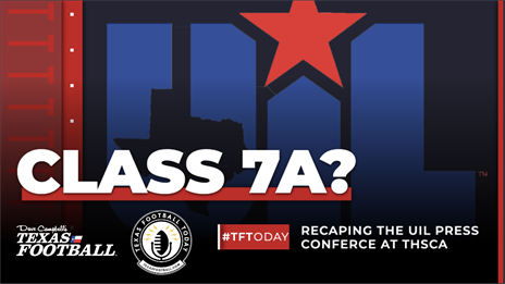 When is Class 7A coming to Texas high school football?