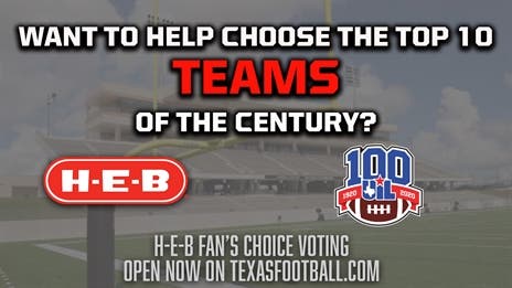 VOTE: The first 10 members of the UIL 100 Years, 100 Teams list presented by HEB