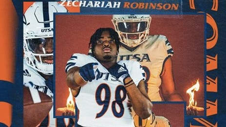 UTSA Beats P5 Programs for Three-Star DT Zechariah Robinson