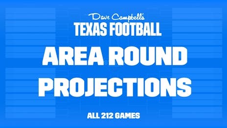 TXHSFB Computer Projections for All 212 Area Round Playoff Games