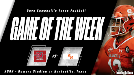 DCTF College Game of the Week: No. 7 Nicholls (3-0, 2-0) at No. 12 Sam Houston (1-0, 1-0)