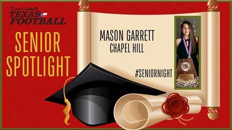 Senior Night: Mt. Pleasant Chapel Hill basketball and golf star Mason Garrett (Midwestern State University commit)!