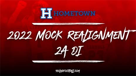 2022 Mock Realignment Presented by Hometown Ticketing: 2A Division I