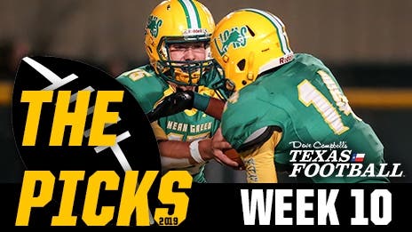 Texas High School Football 2019 Predictions: Week 10