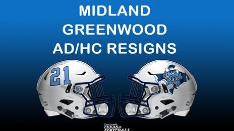 Midland Greenwood AD/HC resigns