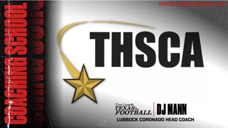 2022 THSCA Interview: Lubbock Coronado Head Coach DJ Mann