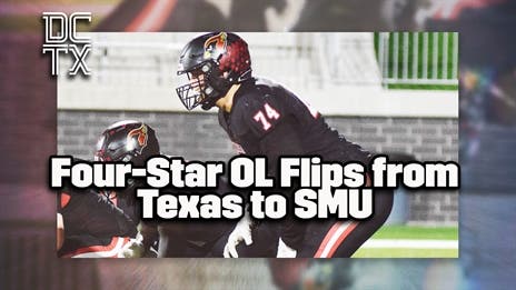 Four-Star OL Flips from Texas to SMU Mid-Rivalry Game