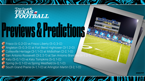 Big School Mega Preview: Katy vs. Tompkins, Spring vs. Westfield, SGP vs. Martin, Roosevelt vs. Brandeis and More!
