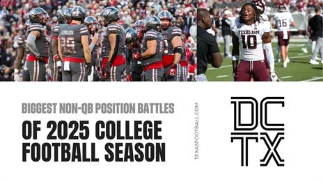Biggest Non-QB Position Battles for 2025 College Football Season