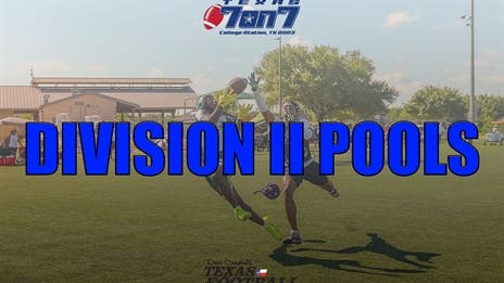 7-ON-7: DIVISION II CHAMPIONSHIP BRACKET