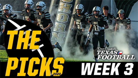Texas High School Predictions: Week 3, 2020