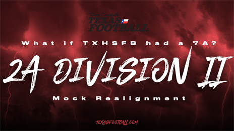 What if TXHSFB had 7A? Here's what 2A Division II might look like