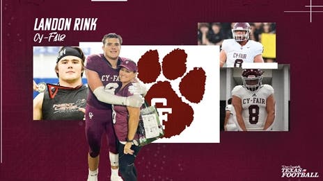 Built for This: How four-star Landon Rink became one of Texas' best