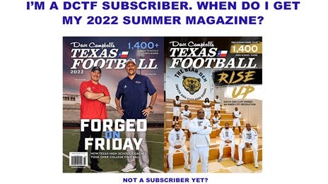 An update on the 2022 summer edition of Dave Campbell's Texas Football