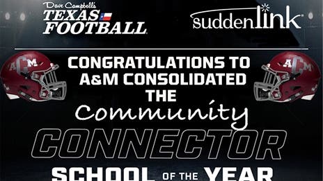 Suddenlink Community Connector School of the Year: A&M Consolidated High School