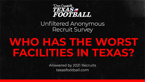 Unfiltered Anonymous Recruit Survey: Best & worst facilities in Texas