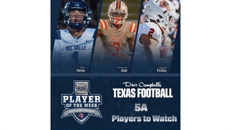 Players to Watch: Who Could Win Built Ford Tough Player of the Year in 5A?