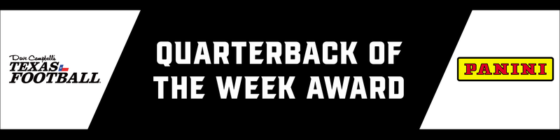 Quarterback of the Week Archive