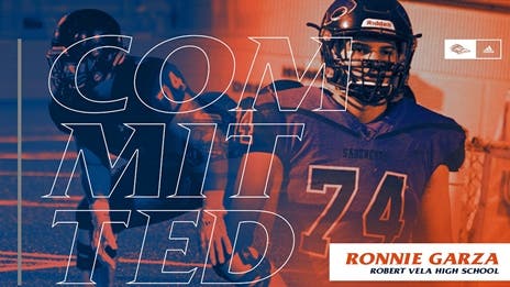 Edinburg Vela OL Ronnie Garza Inks with UTSA, Excited for Future Under Jeff Traylor