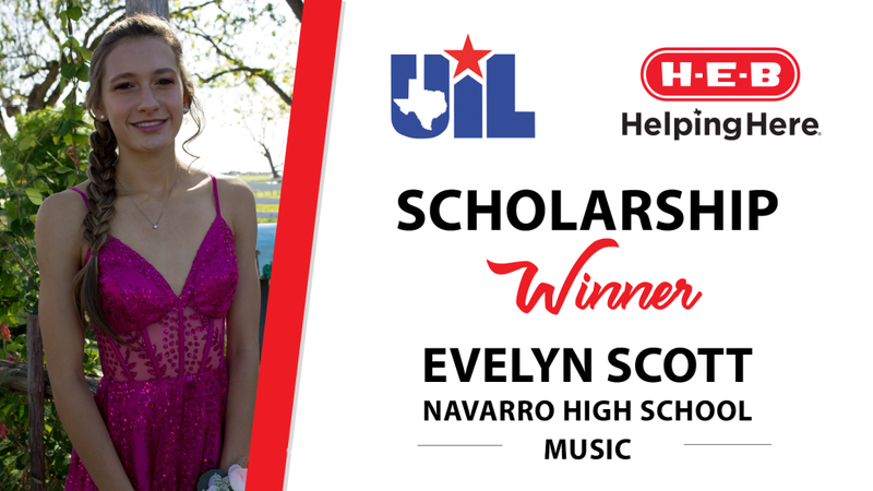 Evelyn Scott Heb Scholarship Winner