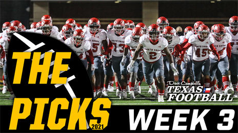 Texas High School Football Predictions: Week 3, 2021