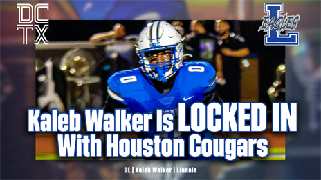 Kaleb Walker is LOCKED IN with the Houston Cougars
