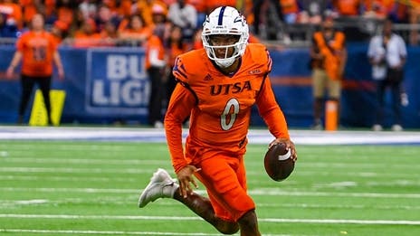 UTSA, Frank Harris come back to life in I-35 Rivalry Game win over Texas State