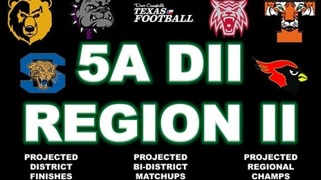 Stepp's 2024 Class 5A Division II Region II Outlook: Projecting district finishes, bi-district matchups and regional champs!