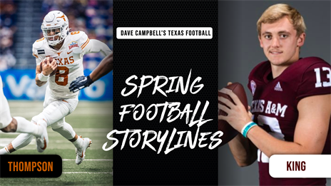5 storylines to watch in spring camp: Longhorn & Aggie QB battles
