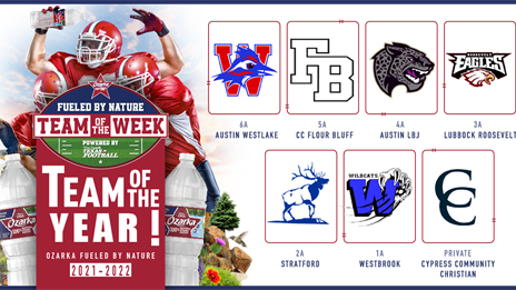 ANNOUNCEMENT: Ozarka Fueled by Nature Teams of the Year!