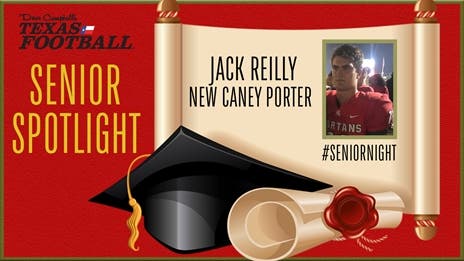 Senior Night: New Caney Porter All-District QB Jack Reilly (Nebraska Wesleyan commit)!