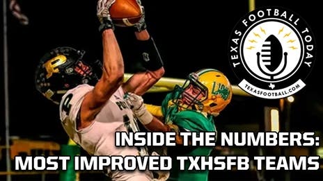 TXHSFB Inside the Numbers: Most improved TXHSFB teams in the 2019 season