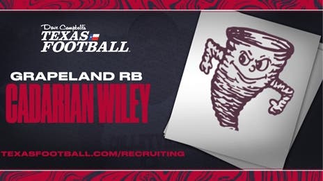 RECRUIT INTERVIEW: Grapeland RB Cadarian Wiley
