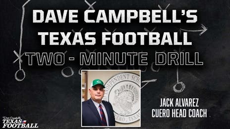 Two-Minute Drill: Cuero head coach Jack Alvarez