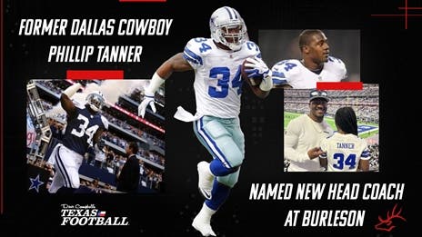 For the second time since 2020, a former Dallas Cowboy is taking over in Burleson