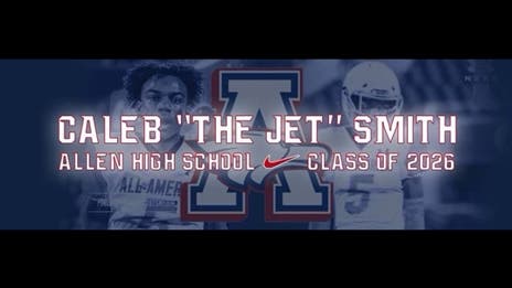 Caleb Smith is Allen's newest DI prospect, he just has to get to campus first