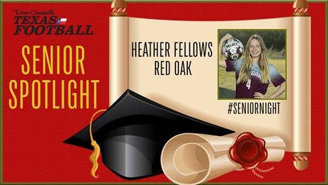 Senior Night: Red Oak soccer star Heather Fellows!