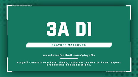 Texas High School Football Playoff Matchups: 3A Division I