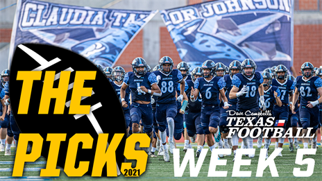 The Picks: SA Brandeis vs. SA Johnson, Spearman vs. Childress, Carthage vs. Gilmer and more!