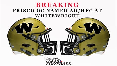 Frisco OC Named AD/HFC at Whitewright