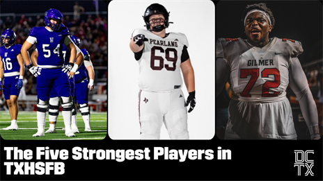 The Five Strongest Players in TXHSFB
