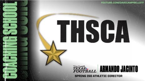 2022 THSCA Interview: Spring ISD Athletic Director Armando Jacinto