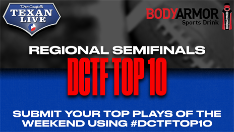 Top 10 Texas High School Football Plays of the Week presented by BODYARMOR: Regional Semifinals