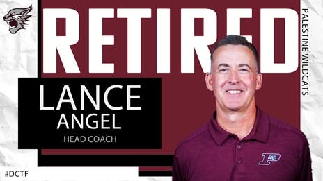 Palestine Head Coach Lance Angel Retires