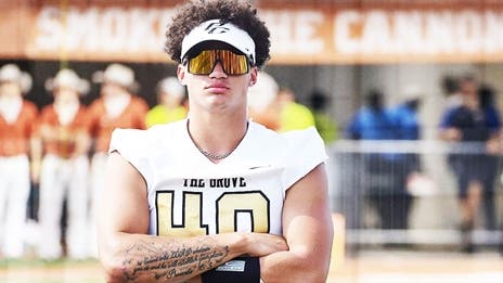 Top 10 TXHSFB Prospect DE Lance Jackson Says Yes to Texas