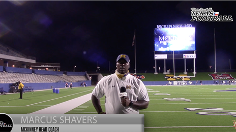 TexasFootball.com Interview: McKinney head coach Marcus Shavers
