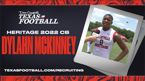 State 7-on-7 Interview: Colleyville Heritage CB Dylahn McKinney