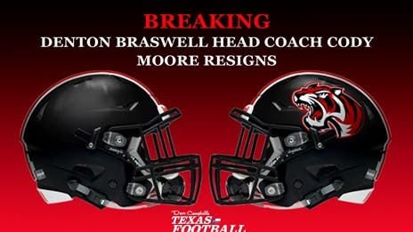 Denton Braswell HC Cody Moore Steps Down